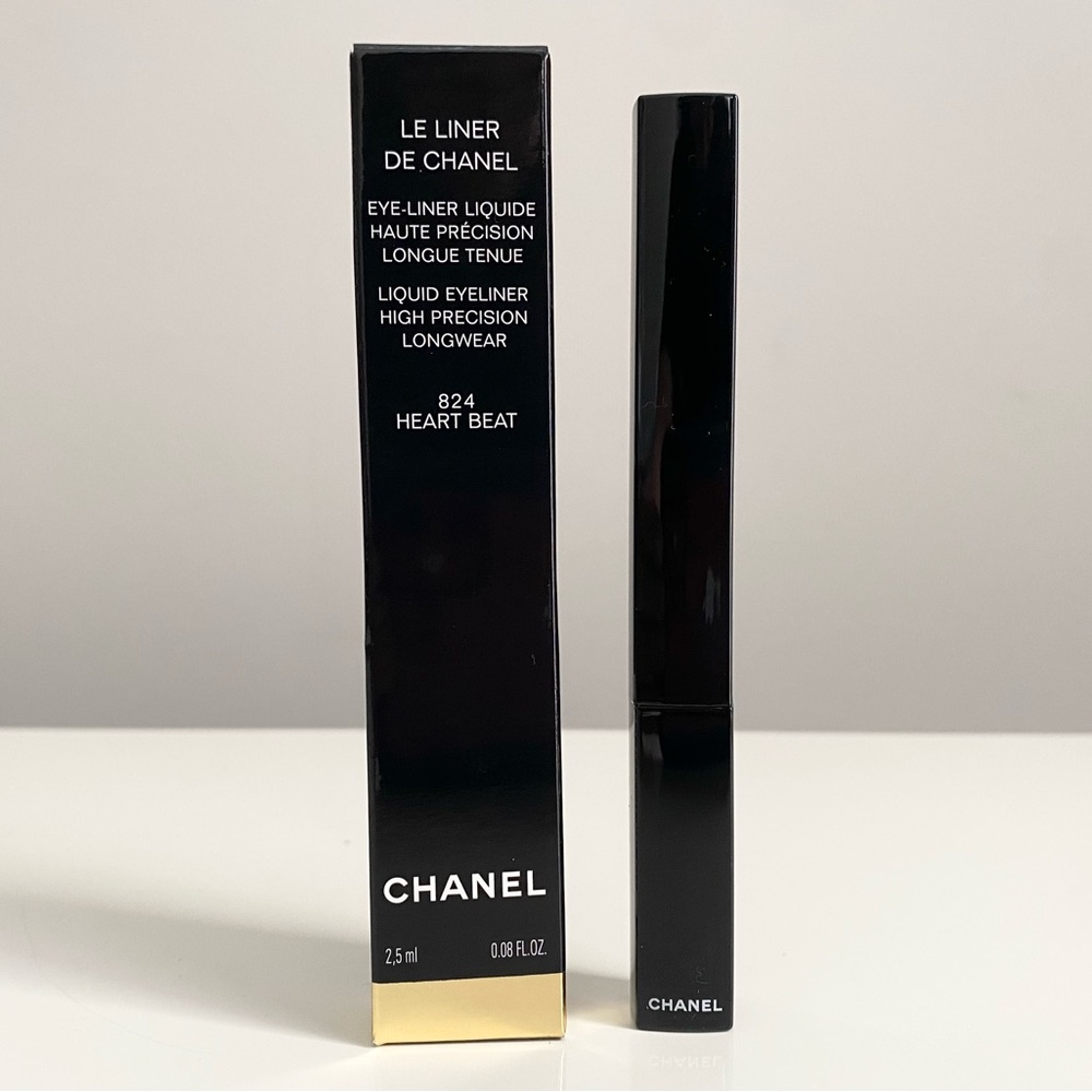 NEW Chanel Nature Getaway Takeaways 824 Heart Beat Pink Le Liner Liquid Eyeliner